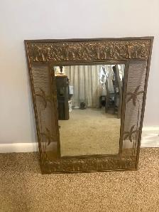 Free delivery used antique Decorative Mirror - Photo 6