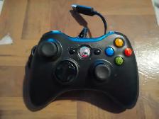 USB Wired Gaming Controller for Xbox 360 PC - Black GamePad