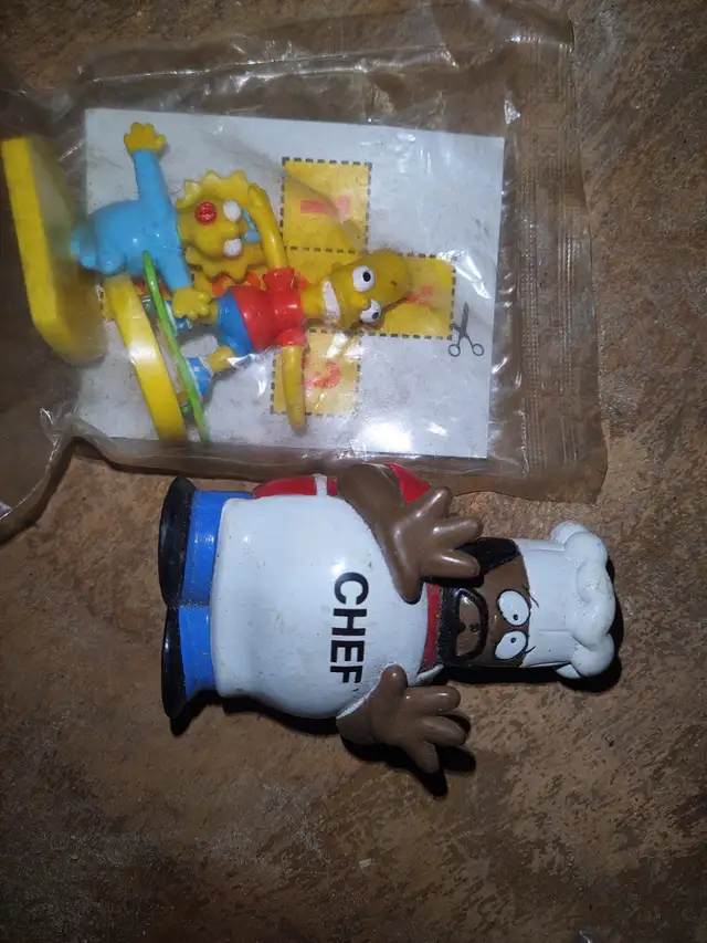 The Simpsons and South Park Vintage Toys