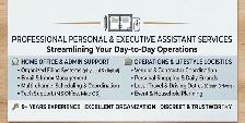 Experienced Personal & Executive Assistant