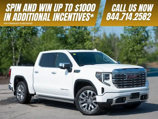 2023 GMC Sierra 1500 Denali - Seat Memory | Power Folding