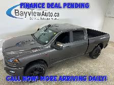 2026 RAM 3500 Big Horn - CREW/CUMMINS/4WD/LONG SCREEN/500KM!