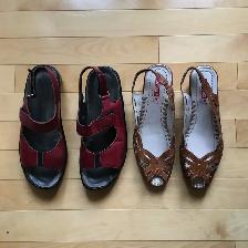 Sandales, grandeur 38/39 (8/9) (3 items)