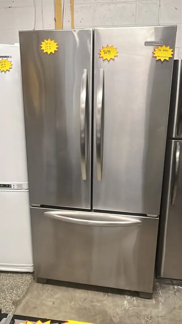 36" KitchenAid Counter Depth Fridge-30-Day Warranty Delivery