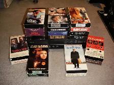 VCR   19 MOVIES, $65.