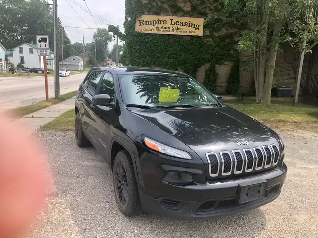 2014 JEEP CHEROKEE SPORT, CERTIFIED,CARFAX, 3MTH WARR. $ 5950