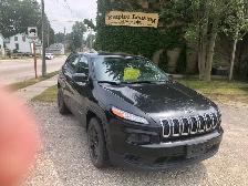 2014 JEEP CHEROKEE SPORT, CERTIFIED,CARFAX, 3MTH WARR. $ 5950