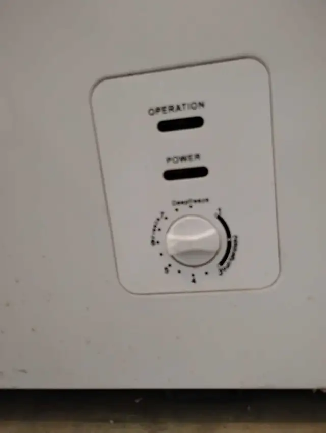 Frigidaire convertible chest freezer fridge to freezer