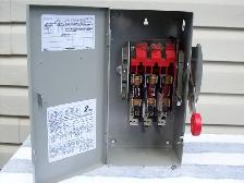 Fused Safety switch - 60 Amp - 3 pole