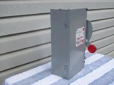 Fused Safety switch - 60 Amp - 3 pole - Photo 5