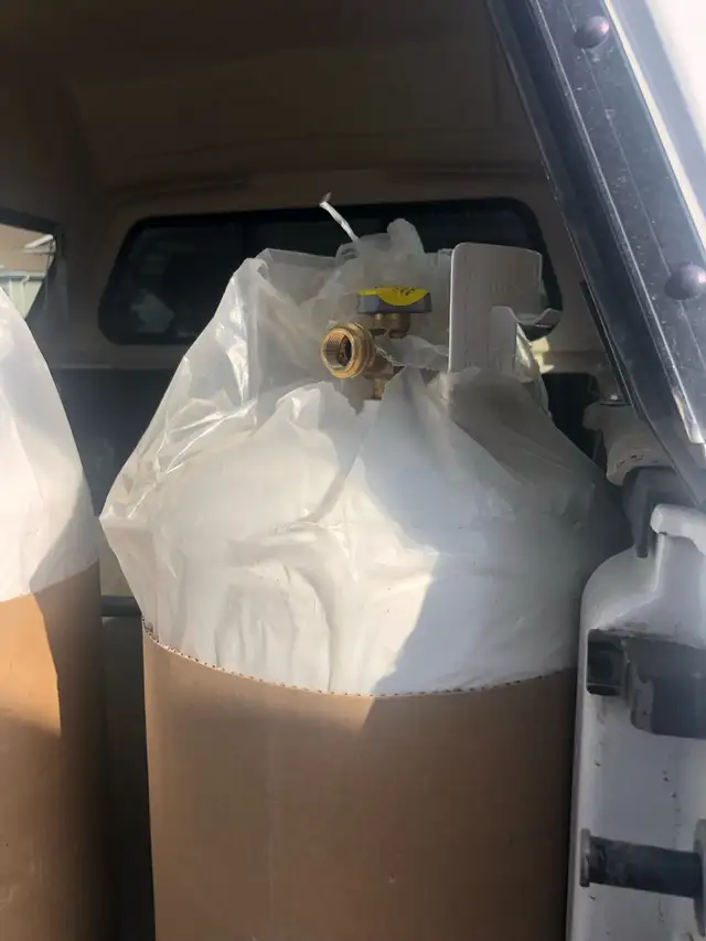 30lb RV  propane tanks. brand new and filled