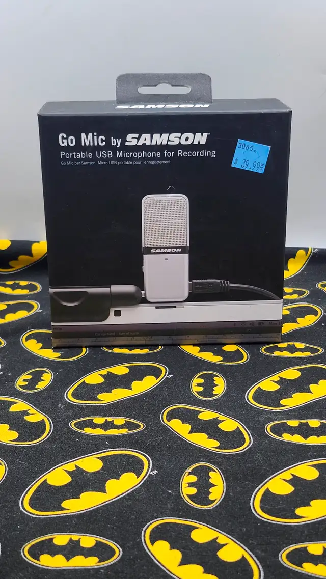 Samson Go Mic: Portable USB Microphone - In Box (#3065)