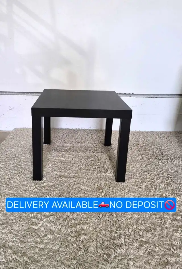 DELIVERY AVAILABLE Ikea Lack Brown Side Sofa Table/Coffee Table