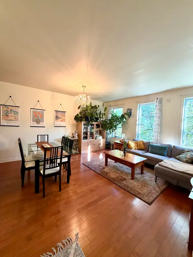 Apartment for rent - Montreal - 2 bed, 1 bath   parking spot
