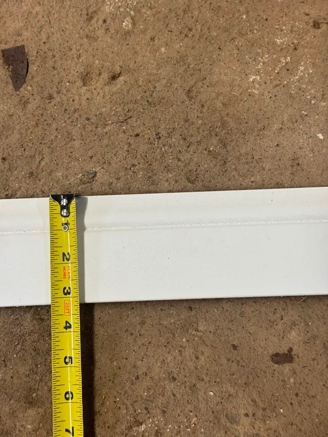 Baseboards and shoe molding