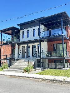 Grand 41/2 neuf de style Condo haut de gamme et lumineux