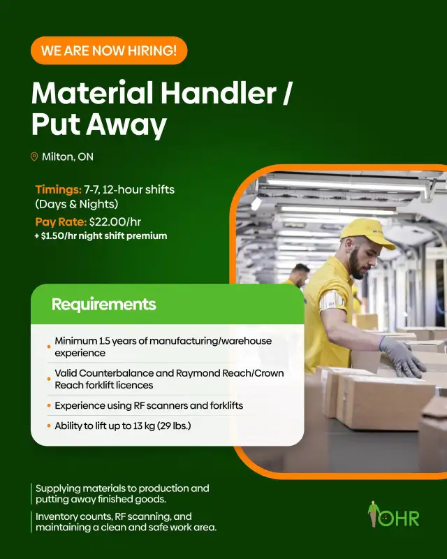 Forklift Operator