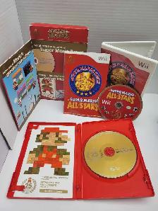 Wii Super Mario All-Stars Stars 25th Anniversary Complete