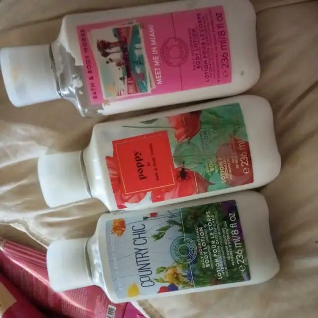 Body creams and cleaners for sale