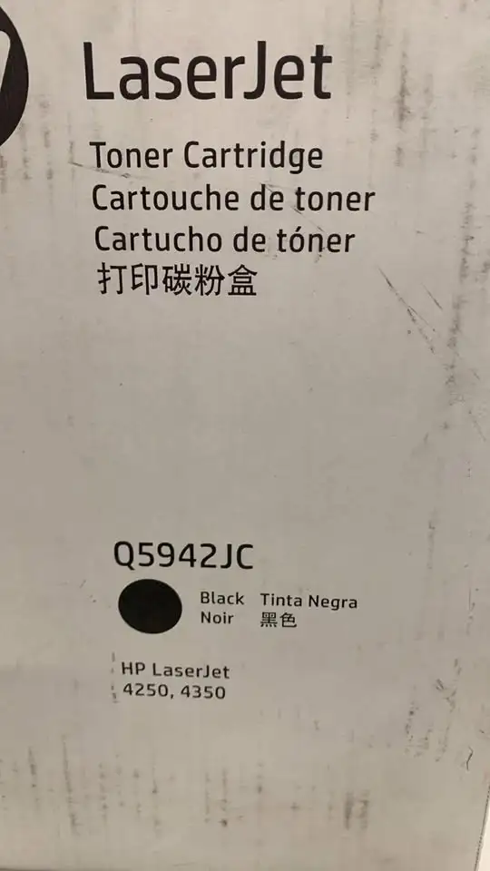Genuine HP Q5942JC High-Yield Black LaserJet Toner Cartridge