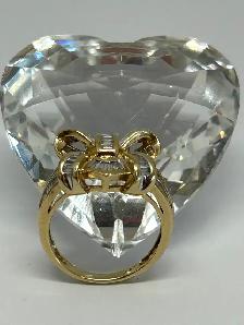 10 K Vintage Diamond Bow Cocktail Ring - Photo 9