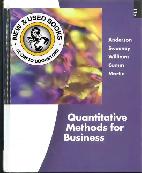 Quantitative Methods for Business 11th Edition 9780324651812