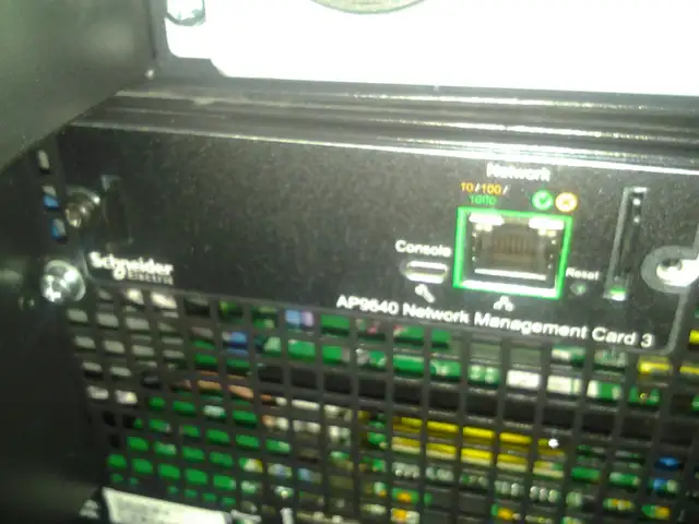 apc AP9640 UPS APC SmartSlot Network Management Card 3 200  UPS