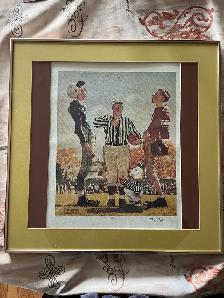 Norman Rockwell and Jim Davis Coin Toss Limited Edition Print