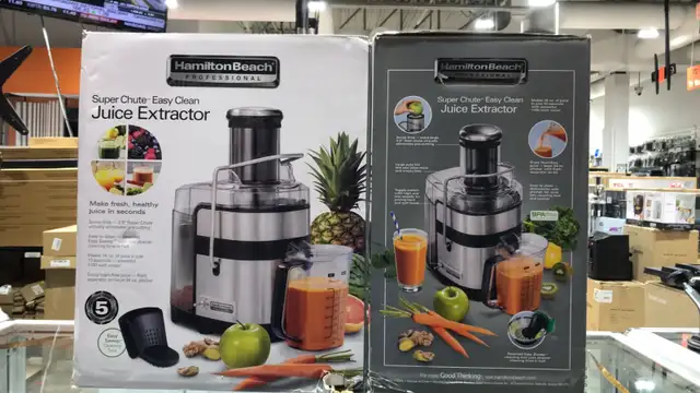 HAMILTON BEACH PROFESSIONAL SUPER CHUTE™ EASY CLEAN JUICE EXTRAC