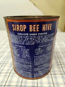 Vintage Bee Hive corn Syrup tin