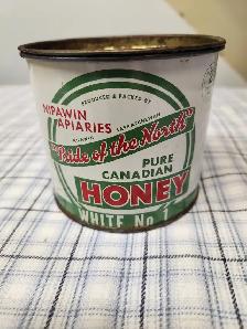 Vintage Honey tin