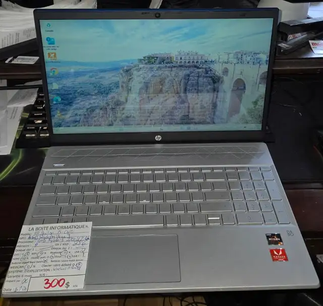 HP Pavilion 15-cw0 – Portable performant AMD