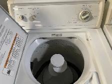 Laveuse sécheuse superposées Stacker 27'' blanche Whirlpool - Photo 4