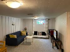 One bedroom Basemnet unit  is available immediately!