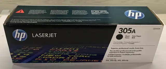HP LaserJet 305A Black CE410A Toner Print Cartridge