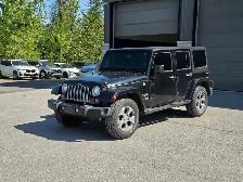 2016 Jeep Wrangler Unlimited - Clean Carfax, LOW MILEAGE!