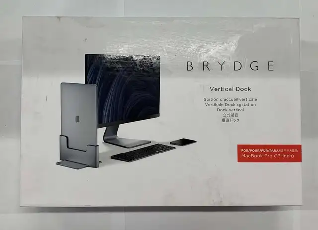 Brydge BRY13MBP Laptop Vertical Dock Stand for Apple Macbook Pro