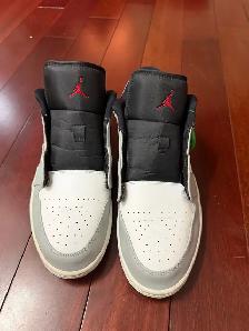 Jordan 1 Mid Smoke Grey men’s size 16
