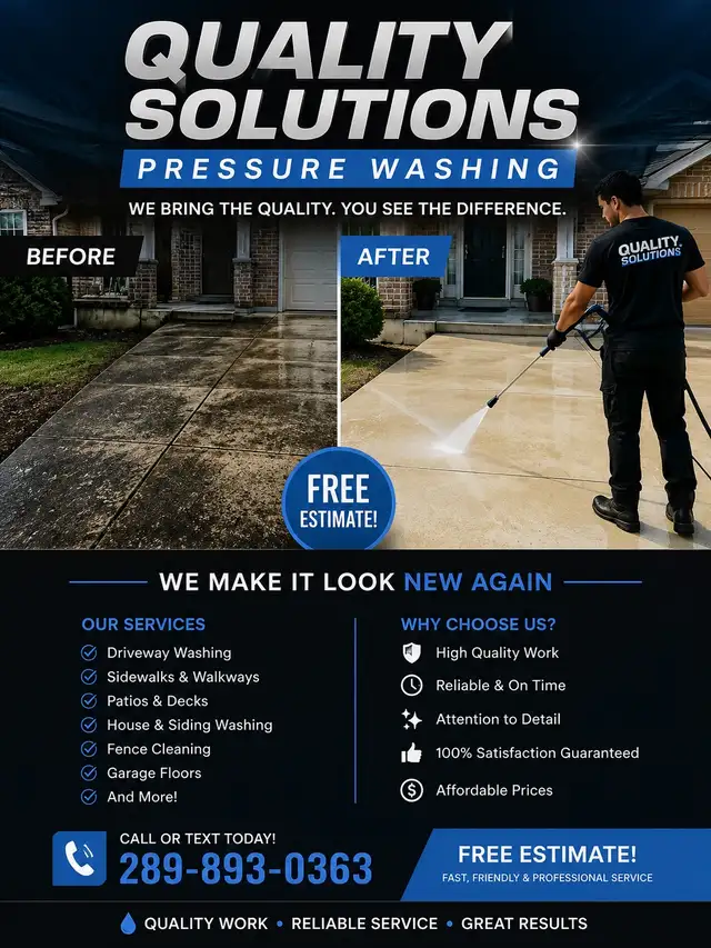 pressure washer