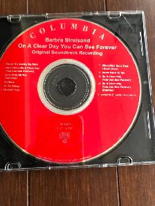 Barbra Streisand On a Clear Day You Can See Forever CD