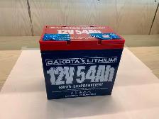 12V 54Ah LiFePO4 Marine Battery Dakota Lithium Deep Cycle Mobili