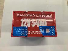 12V 54Ah LiFePO4 Marine Battery Dakota Lithium Deep Cycle Mobili - Photo 3