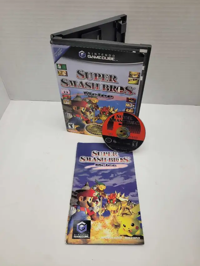 GameCube Super Smash Bros Melee Complete
