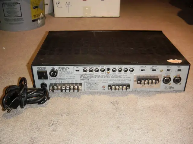 MIXER/POWER AMPLIFIER, $40.