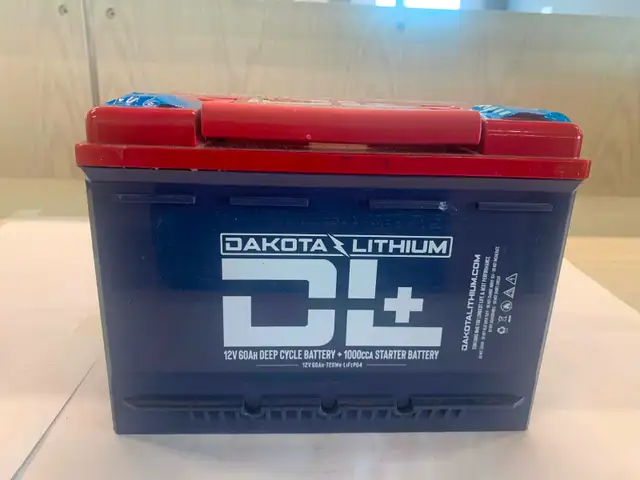 DAKOTA LITHIUM DL  12V 60AH DEEP CYCLE BATTERY  100ccA