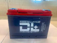 DAKOTA LITHIUM DL  12V 60AH DEEP CYCLE BATTERY  100ccA