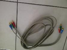 1 CABLE NEUF RGB 10 PIEDS LONG 6 CONNECTEURS PLAQUÉS OR: $10.00 - Photo 2