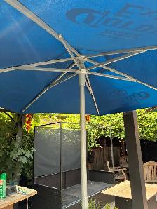 Smirnoff rolling Cooler and Large Corona Umbrella $100 - Photo 4