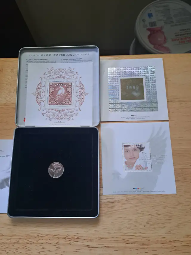 Millennium Stamps and Medallion Set