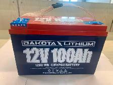 DAKOTA LITHIUM 12V 100AH 1280WN LiFeP04 BATTERY